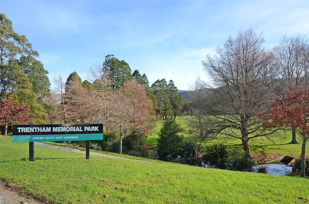 Trentham Motel Upper Hutt Exterior foto